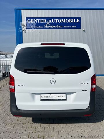 Ploščati dostavnik MERCEDES-BENZ Vito 114 LANG 9G-TR 4x4 ALLRAD KLIMA NAVI KAMERA