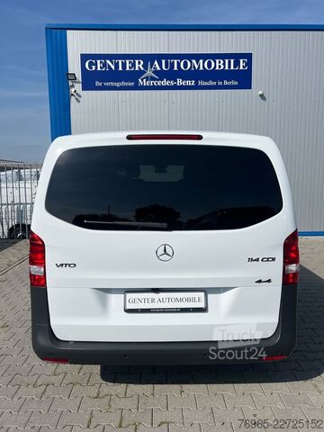 Ploščati dostavnik MERCEDES-BENZ Vito 114 LANG 9G-TR 4x4 ALLRAD KLIMA NAVI KAMERA