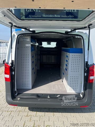 Ploščati dostavnik MERCEDES-BENZ Vito 114 LANG 9G-TR 4x4 ALLRAD KLIMA NAVI KAMERA