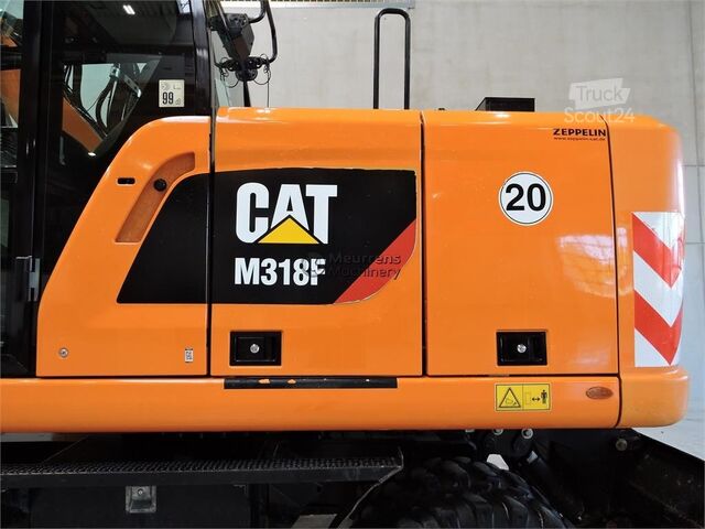 Escavatore gommato CATERPILLAR M318F