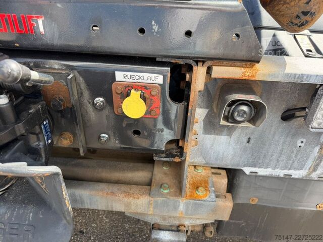 Abrollkipper MAN TGS 26.480 BB 6x4 Hiab Blattfederung