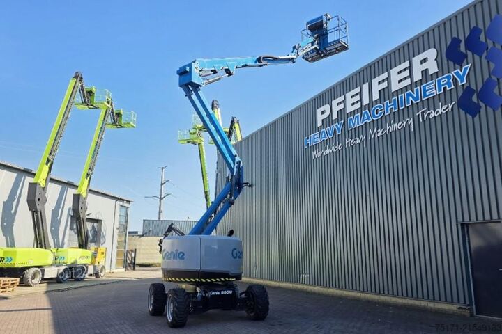 Plate-forme de travail télescopique articulée Genie Z45/25 XC Diesel, 4x4 Drive, 16m Working Height, 7