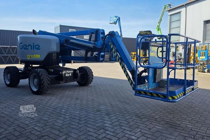 Plate-forme de travail télescopique articulée Genie Z45/25 XC Diesel, 4x4 Drive, 16m Working Height, 7