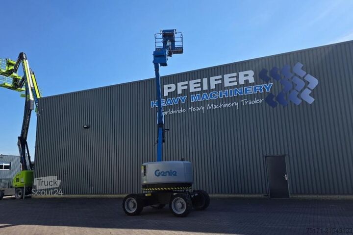 Plate-forme de travail télescopique articulée Genie Z45/25 XC Diesel, 4x4 Drive, 16m Working Height, 7