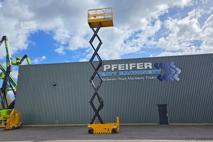 Ascensor cu foarfecă JCB S3246E Electric, 12m Working Height, 320kg Capacit
