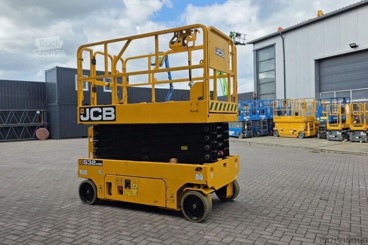 Ascensor cu foarfecă JCB S3246E Electric, 12m Working Height, 320kg Capacit