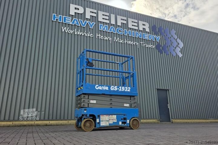 Krautuvas Genie GS1932 Electric, Working Height 7.8 m, 227kg Capac