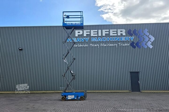 Krautuvas Genie GS1932 Electric, Working Height 7.8 m, 227kg Capac