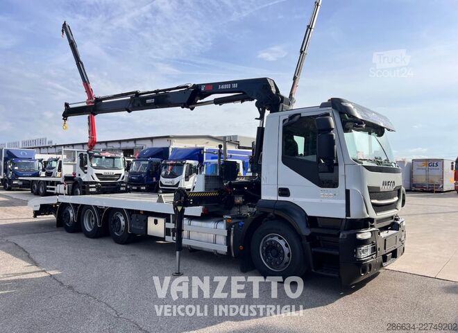 Autocarro PIANALE CON RAMPE Iveco STRALIS AD320S36
