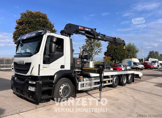Autocarro PIANALE CON RAMPE Iveco STRALIS AD320S36