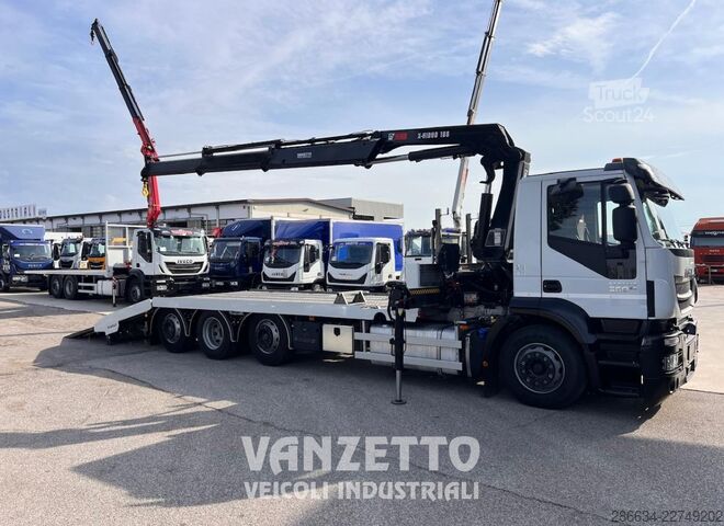 Autocarro PIANALE CON RAMPE Iveco STRALIS AD320S36