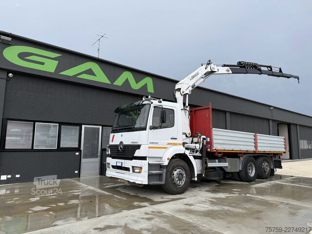 Lastbilsmonterad kran Mercedes-Benz Atego 2533 Kipper + Kran Bonfiglioli 6x2
