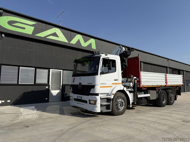 Lastbilsmonterad kran Mercedes-Benz Atego 2533 Kipper + Kran Bonfiglioli 6x2