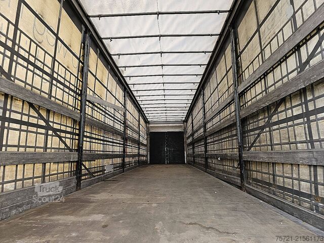 Schiebeplanen SCHMITZ SCS 24/L - 13.62 E B KOOIAAP 2X LIFT AXLE