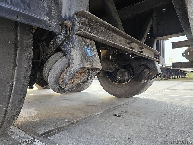 Schiebeplanen SCHMITZ SCS 24/L - 13.62 E B KOOIAAP 2X LIFT AXLE