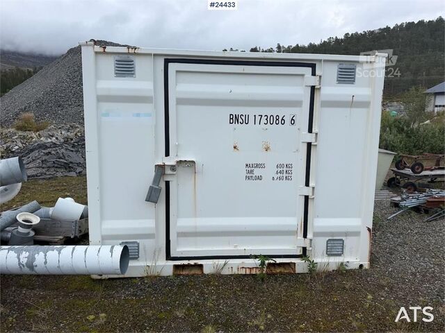Machine de construction  sprengstoff containere