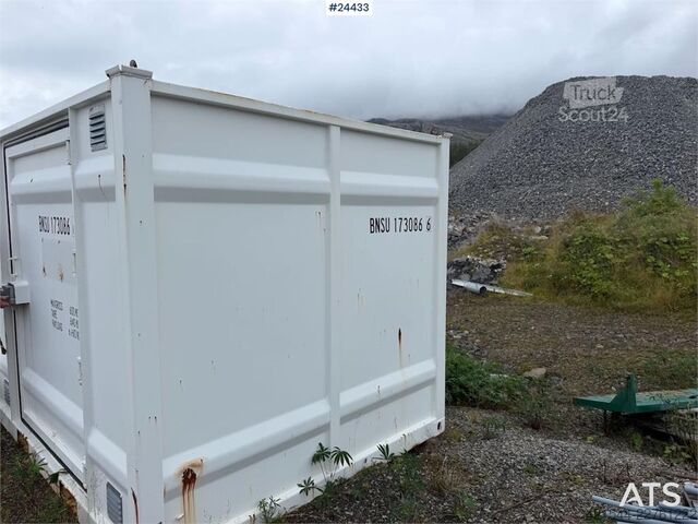 Machine de construction  sprengstoff containere