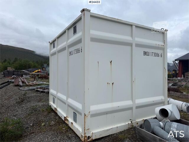 Machine de construction  sprengstoff containere