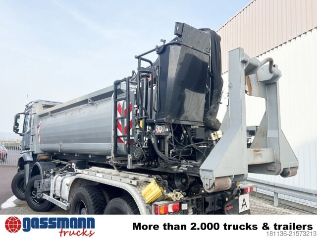 Roll-off container  Abrollcontainer mit Kran Jonsered 1300RST96, Funk