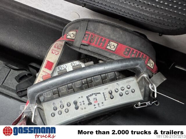 Roll-off container  Abrollcontainer mit Kran Jonsered 1300RST96, Funk