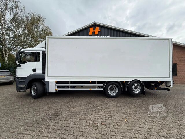 Koffer MAN TGS 26.320 Koffer Stuuras AHK 2500KG LBW 580.34...