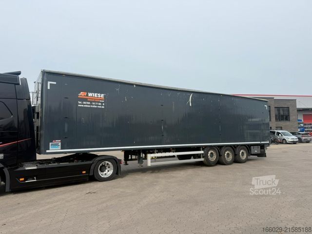 Walking floor semitrailer KNAPEN K200 Schubboden 92m³ XHDI 15 Bretter Top Zustand