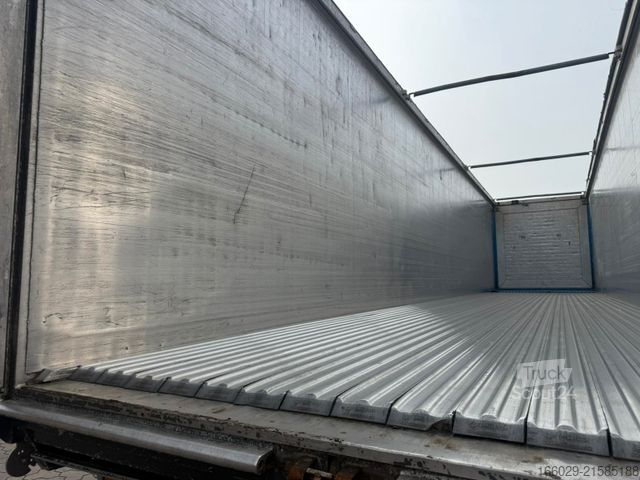 Walking floor semitrailer KNAPEN K200 Schubboden 92m³ XHDI 15 Bretter Top Zustand