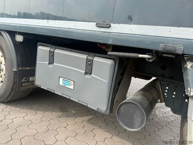 Walking floor semitrailer KNAPEN K200 Schubboden 92m³ XHDI 15 Bretter Top Zustand