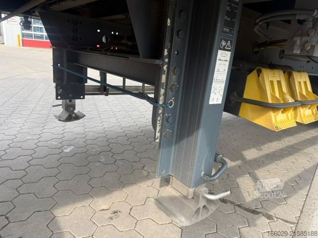 Walking floor semitrailer KNAPEN K200 Schubboden 92m³ XHDI 15 Bretter Top Zustand