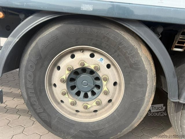 Walking floor semitrailer KNAPEN K200 Schubboden 92m³ XHDI 15 Bretter Top Zustand