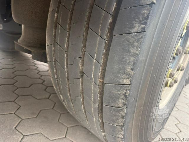 Walking floor semitrailer KNAPEN K200 Schubboden 92m³ XHDI 15 Bretter Top Zustand