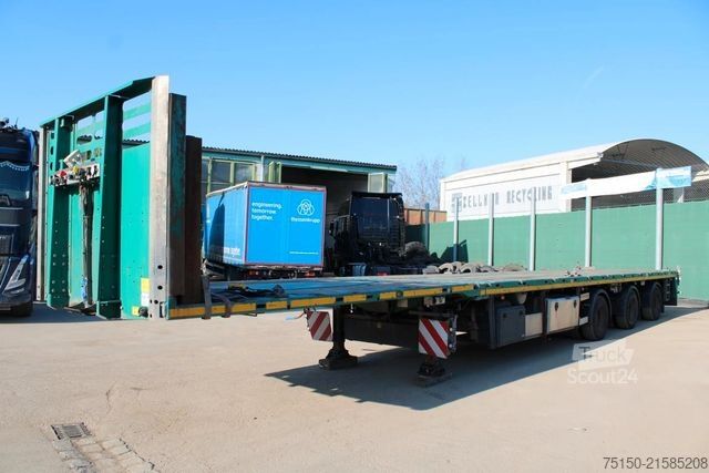 Werkplatform oplegger FAYMONVILLE F-S43 MEGA Telesattel 3 x zwangsgelenkt Nr.: 353