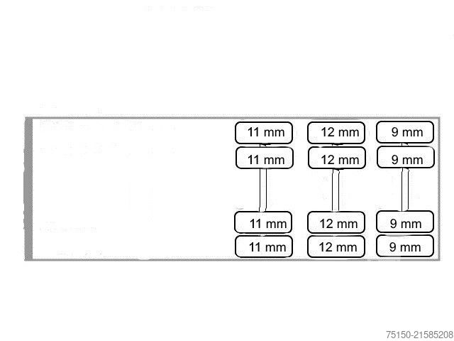 Werkplatform oplegger FAYMONVILLE F-S43 MEGA Telesattel 3 x zwangsgelenkt Nr.: 353