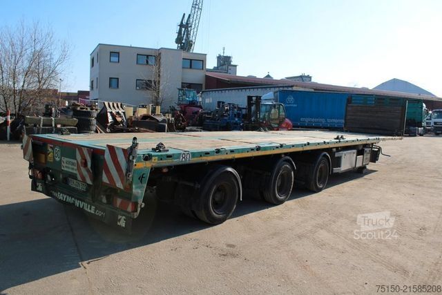 Werkplatform oplegger FAYMONVILLE F-S43 MEGA Telesattel 3 x zwangsgelenkt Nr.: 353