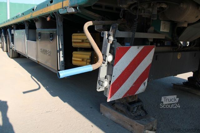 Werkplatform oplegger FAYMONVILLE F-S43 MEGA Telesattel 3 x zwangsgelenkt Nr.: 353