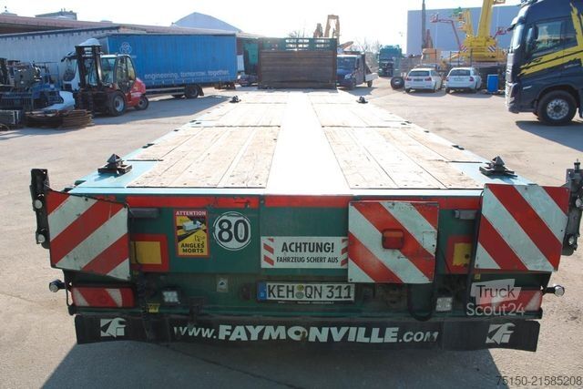 Werkplatform oplegger FAYMONVILLE F-S43 MEGA Telesattel 3 x zwangsgelenkt Nr.: 353