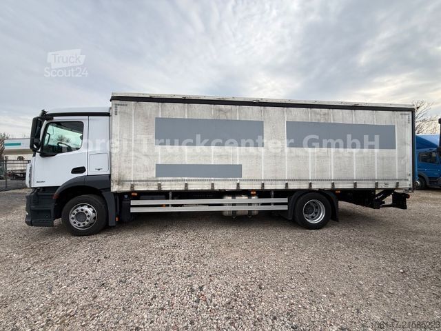 Camion plateau avec bâche MERCEDES-BENZ MB 1836L Antos E6, Klima, Edscha, LBW MBB 2to