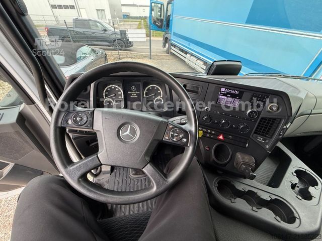 Camion plateau avec bâche MERCEDES-BENZ MB 1836L Antos E6, Klima, Edscha, LBW MBB 2to