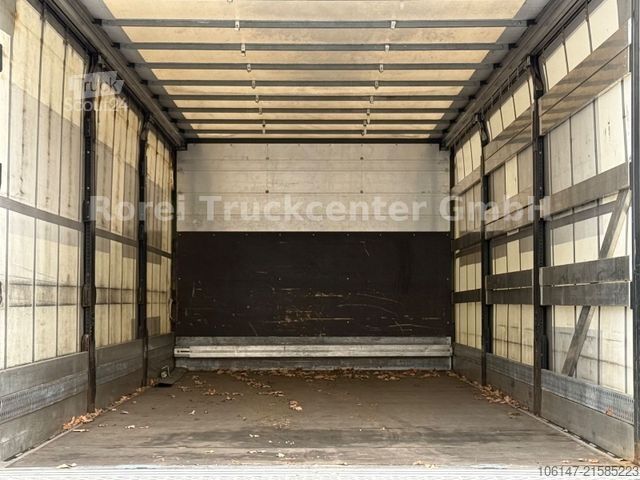 Camion plateau avec bâche MERCEDES-BENZ MB 1836L Antos E6, Klima, Edscha, LBW MBB 2to