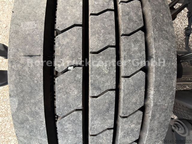 Camion plateau avec bâche MERCEDES-BENZ MB 1836L Antos E6, Klima, Edscha, LBW MBB 2to