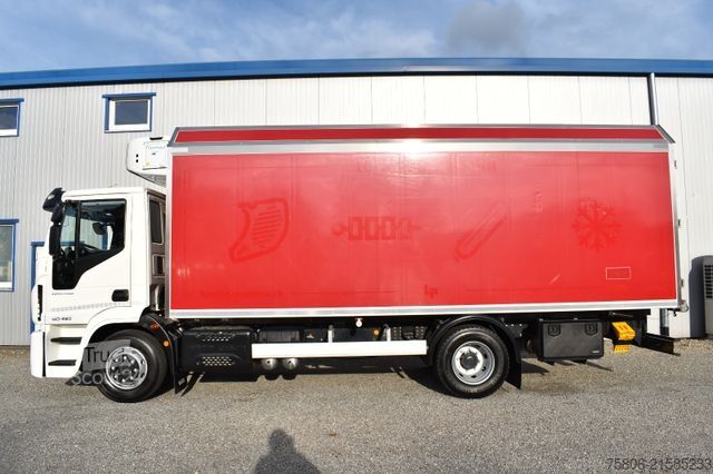 Hűtős teherautó IVECO Eurocargo 140E28 E6 Tiefkühl Fleischbahnen