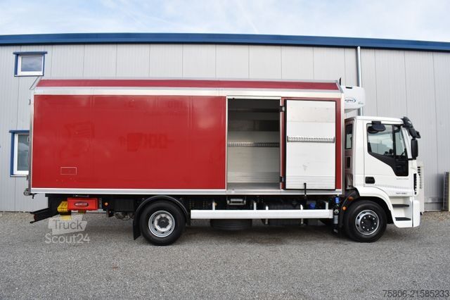 Hűtős teherautó IVECO Eurocargo 140E28 E6 Tiefkühl Fleischbahnen