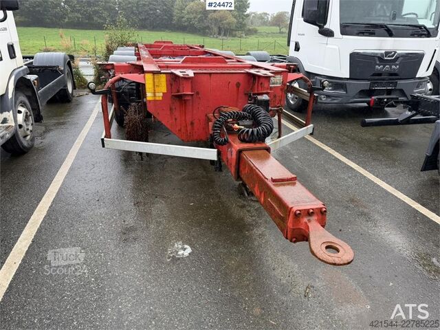 Konteineru pārvadājumi Närko NCP Container trailer – repair project