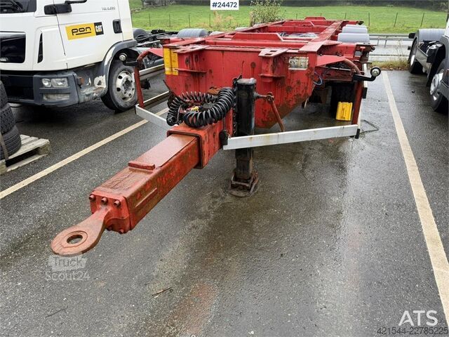 Konteineru pārvadājumi Närko NCP Container trailer – repair project