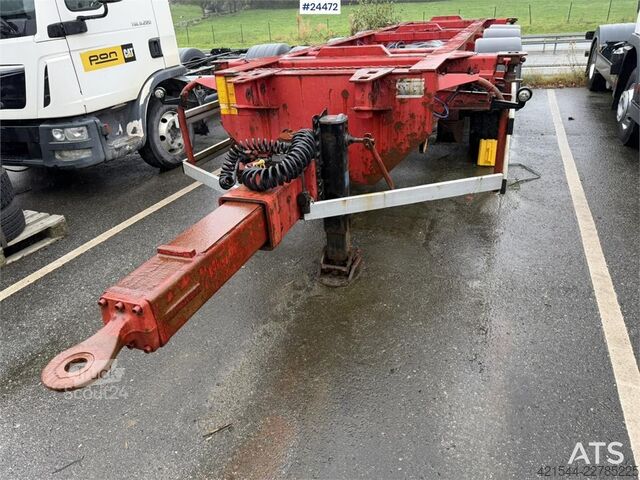 Konteineru pārvadājumi Närko NCP Container trailer – repair project