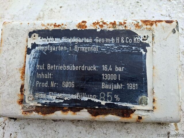 Polttoainesäiliö LPG / GAS GASTANK 13000 LITER