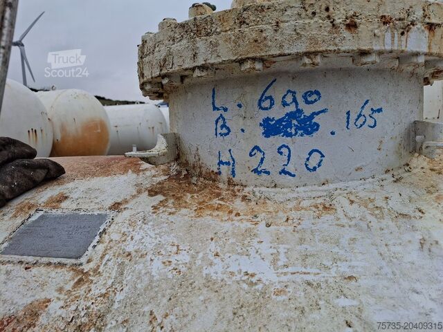 Polttoainesäiliö LPG / GAS GASTANK 13000 LITER