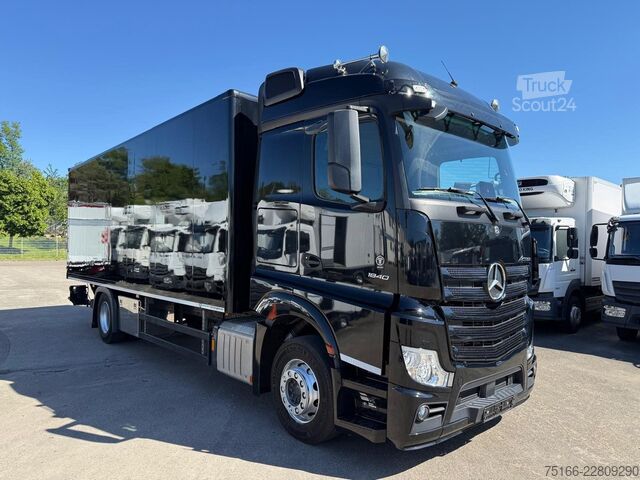 Skriňové nákladné vozidlo MERCEDES-BENZ ACTROS 1840 L Koffer 7,30 m LBW 1,5 T + 2.Liegen