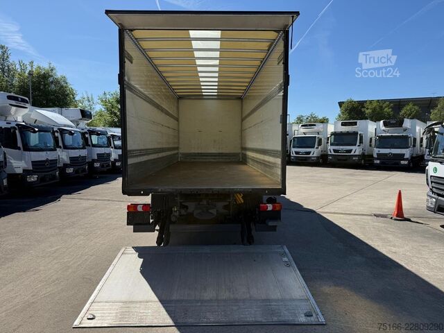 Skriňové nákladné vozidlo MERCEDES-BENZ ACTROS 1840 L Koffer 7,30 m LBW 1,5 T + 2.Liegen