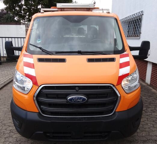 Dubă pick-up FORD Pritsche 350 L2 Doka mit Vorwahntafel